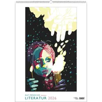Neumann Kat Menschik illustriert Literatur - Literarischer Posterkalender in