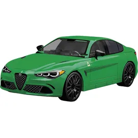 Cobi 24605 - Alfa Romeo Giulia Quadrifoglio, Sportlimousine, Bausatz 1:35, 90 Klemmbausteine