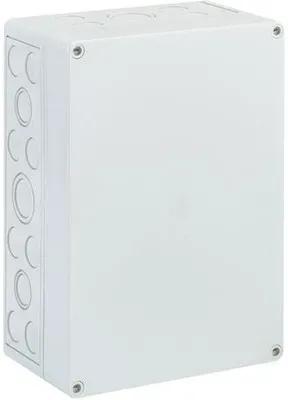 Wandgehäuse Kst IP66 B180xH254xT111mm ET97mm geschl RAL7035