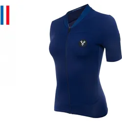 LeBRAM Maillot Manches Courtes Femme Allos Bleu BLAU XS