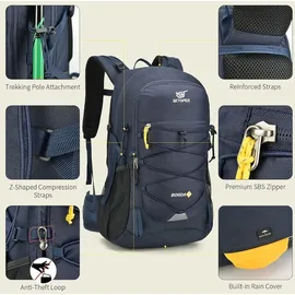 luxuskollektion BOGDA 35L Wanderrucksack Blau