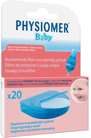 Physiomer Schützende Einwegfilter 20 Stück