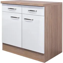 Flex-Well Unterschrank Florenz 80 x 86 x 60 cm Weiß