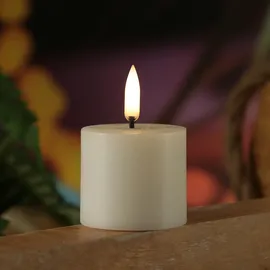 uYuni LED Mini Kerze Thea 5 cm weiß
