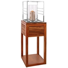Fink MALIBU (1 St.), Kerzenhalter aus Edelstahl und Glas