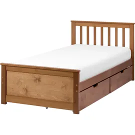 Beliani Olendon 90 x 200 cm Braun