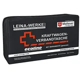 Leina-Werke 11023 KFZ-Verbandtasche Compact mit Warnweste und Klett, 1-Farbig Sortiert