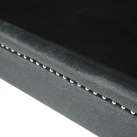 Beliani Sofa Samtstoff Grau 2-Sitzer