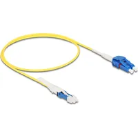 Delock LWL Kabel CS Stecker zu LC Duplex UPC Singlemode G657A2 OS2 Uniboot 0,5 m