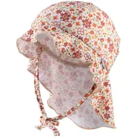 Sterntaler Bade-Sonnenhut Blumen ecru, 51 cm