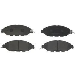 BREMBO Bremsbelagsatz, Scheibenbremse vorne rechts links ohne Zubehör für NISSAN  P 56 103