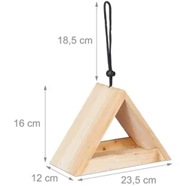 Relaxdays 10028876 Vogelhäuschen