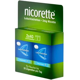 Nicorette Freshmint 2 mg Lutschtabletten 80 St.