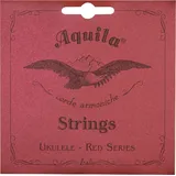 AQUILA CORDE ARMONICHE Reds Spiel Ukulele Sopran, GCEA, tiefes G