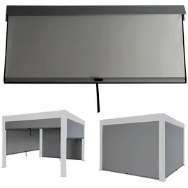 Proregal Seitenwand für Pavillon 3x3 m 4 Stück Anthrazit 2,05 x 2,70 m