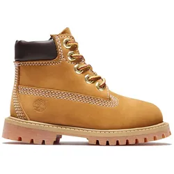 Timberland Kids 6 Inch Lace UP Waterproof Boot wheat 4.5