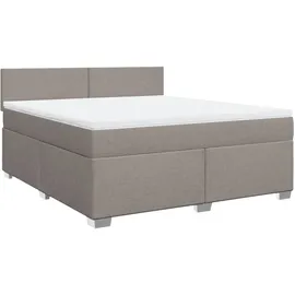 vidaXL Boxspringbett 180 x 200 cm Schwarz