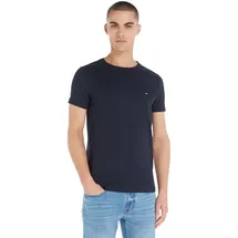 Tommy Hilfiger Core Stretch Extra Slim Fit Kurzarm-T-Shirt Desert Sky M