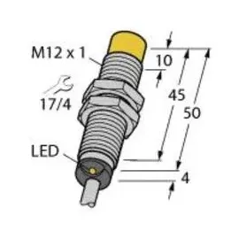 Turck Sensor NI8-M12-VN6X 7M