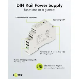 goobay 59573 12 V, 1,25 A, 15 W