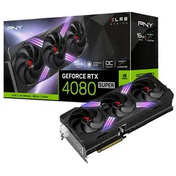 PNY GeForce RTX 4080 SUPER XLR8 Gaming Verto Epic-X RGB Overclocked Triple Fan | 16GB GDDR6X