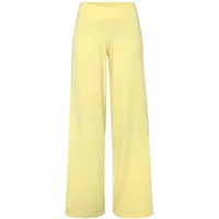 LASCANA Strickhose mit weitem Bein Gelb 36/38