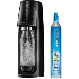 Sodastream Easy schwarz + PET-Flasche + Zylinder