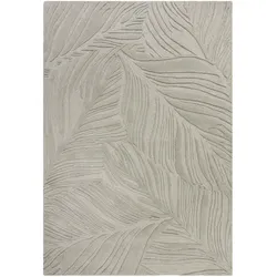 Kadima Design Handgetufteter Teppich, 100% Wolle, in Beruhigenden Farben, `Leven Lee`. Farbe: Grau, 120x170 cm