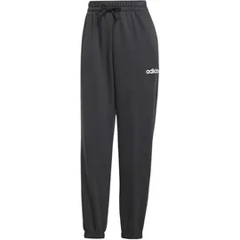 adidas Essentials Linear French Terry Cuffed Joggers Black / White M