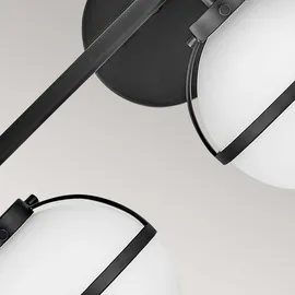 Elstead Lighting Wandleuchte 60,6 cm IP44 schwarz