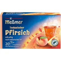 Meßmer Toskanischer Pfirsich Teebeutel 20 St. 2,5 g