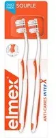 elmex® InterX Duopack protection caries souple Brosse(S) À Dents 2 pc(s)