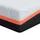 vidaXL Matratze Weiß und Grau 100 x 200 cm Memory Foam