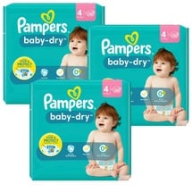 Pampers Windeln Baby Dry Gr.4 Maxi (9-14 kg)