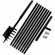 vidaXL Hand-Erdbohrer mit Griff 180 mm