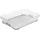 KEEEPER Stapelkörbchen grau B/H/L: ca. 26,5x7x36 cm, - Grau