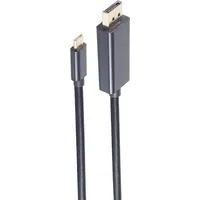 ShiverPeaks -BASIC-S--Adapter, USB Typ C-Stecker auf HDMI-A Buchse, 8K60Hz, schwarz (HDMI), Video Kabel