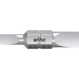 Wiha Bit Set Doppelbit Schlitz 10-tlg. in Box Schlitz 4, 6 mm Bit 30 mm