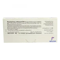 Rosmarinus D4 Ampullen