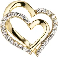 Jobo Herzanhänger 333 Gelbgold