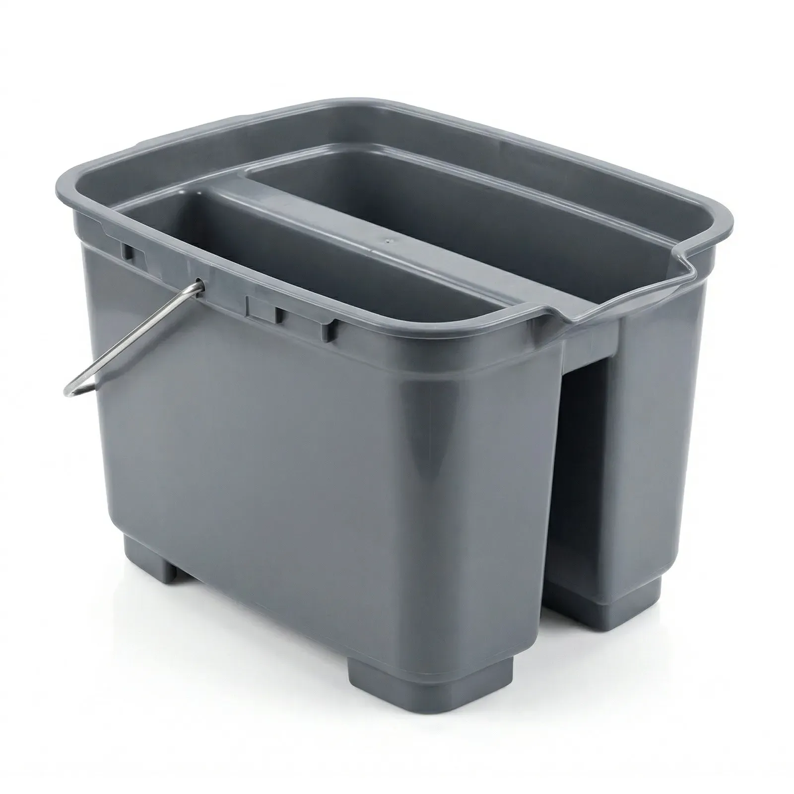 Zweikammer-Mopp-Eimer, 18 l
