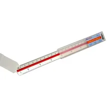 RHEITA Dreikant-Reduktionsmaßstab 30cm