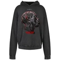 Mister Tee Flying High Oversize Kapuzenpullover Acid Black L