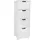 FineBuy Badschrank Landhaus 30 x 83 x 30 cm Weiß