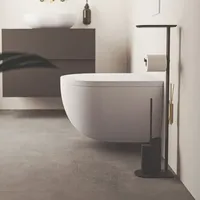 Cosmic WC-Bürstengarnitur Cosmic Flat Schwarz