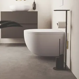 Cosmic WC-Bürstengarnitur Cosmic Flat Schwarz