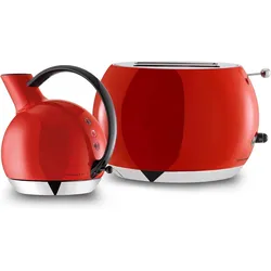 BUGATTI – Romeo Toaster, rote Farbe – einfarbige Oberfläche – 220–240 Volt