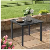 avestar Beistelltisch 44 x 44 x 40,4 cm Schwarz