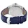 Festina Swiss Made Armbanduhr, Leder Blau - Quarz Datum - Saphirglas, Wasserdicht 10 ATM Elegant - F20007/6 Classic Leather