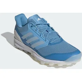 Adidas Flexcloud 2.1 Field Hockeyschuh Team Light Blue / Zero Metalic / Cloud White 46
